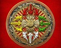 tibetan-double-dorje-mandala-double-vajra-on-red-leather-serge-averbukh.jpg